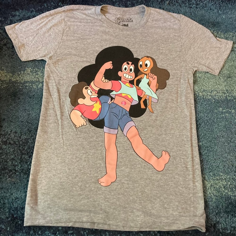 Stevonnie Steven Universe Shirt, size XS, gray